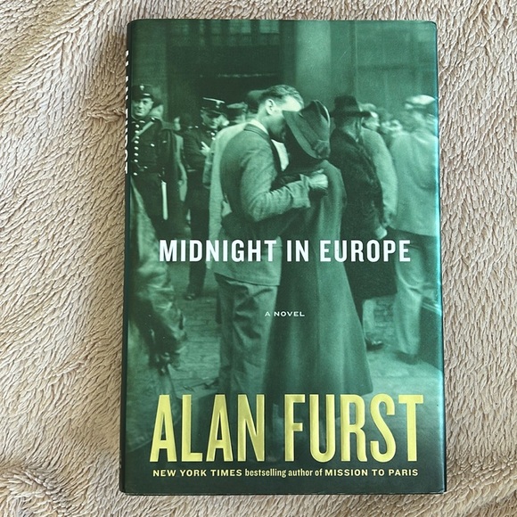 Like new, Alan Furst, hardcover novel Midnight in Europe, spy fiction - Picture 1 of 7